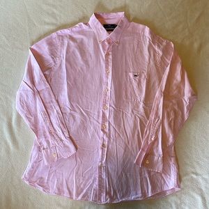 Vineyard Vines Linen Blend Button-down